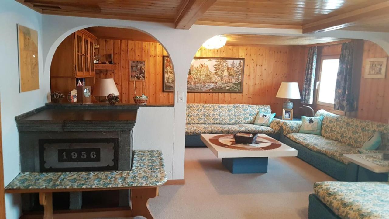 Walser Chalet Casa Paterna Disentis Kültér fotó